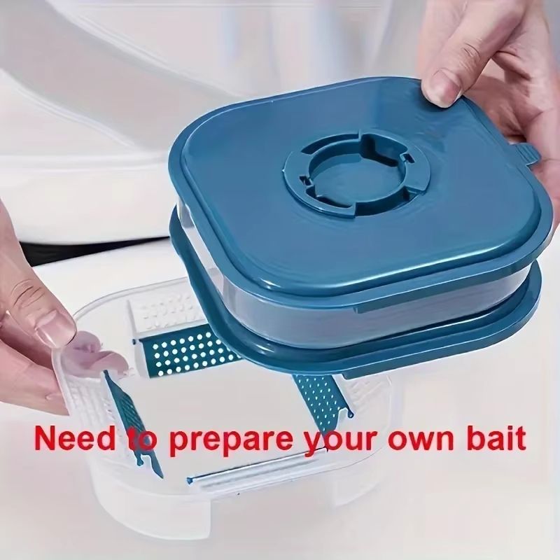 InstaCatch NoBait Reusable Pest Control Trap Box For Roaches Spiders Ants 1