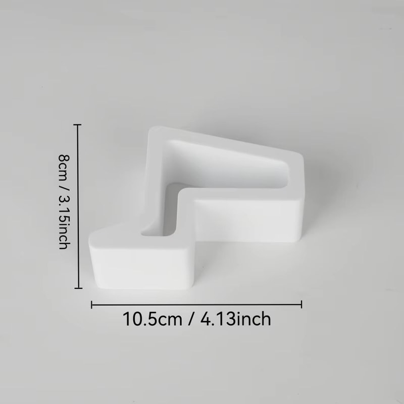 SecureHold HeavyDuty Wedge Door Stopper With NonSlip Base 3