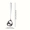 TitanServe HeavyDuty Stainless Steel Serving Spoons Set 2 Pcs LongHandle For Kitchen Soup Porridg 4