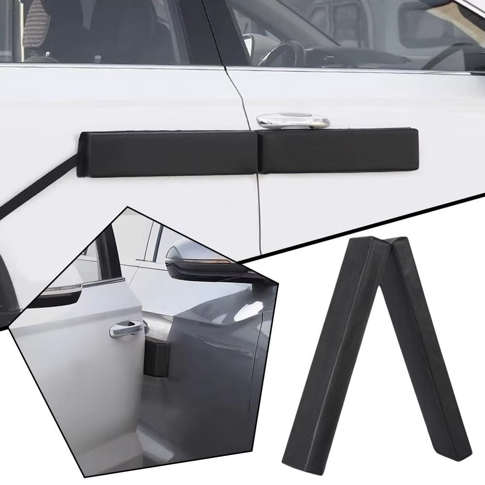 Magnetic Folding Car Door Edge Protectors Set Of 4 AntiScratch Strips 1