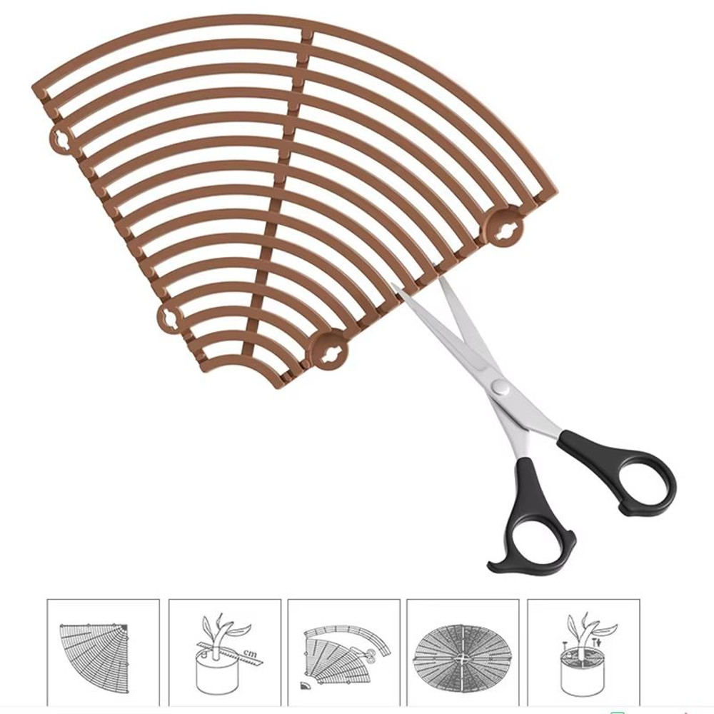 CatProof Plant Pot Soil Guard With Fixing Nails 4