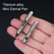 Eternal Mini Titanium Pen And Pencil EDC Writing Tool 0