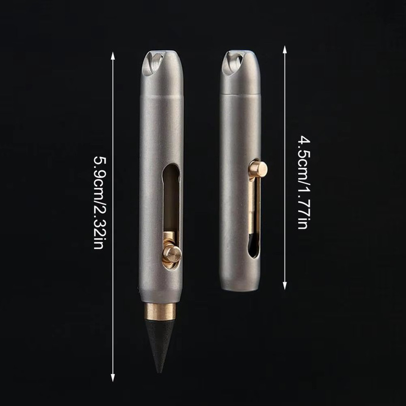 Eternal Mini Titanium Pen And Pencil EDC Writing Tool 5