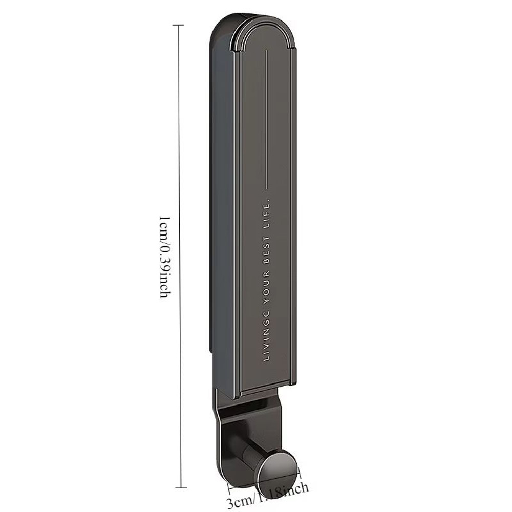 No Drilling Foldable Aerospace Aluminum Clothes Drying Rack For Balcony And Indoor Windows 5