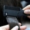 Hair Cutting Comb With Razor Blades Thinning And Trimming Tool For Home And Salon Styling 2