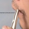 Premium RoundHead Precision Tweezers For Eyebrow Facial Hair Removal 3
