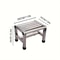 Premium Stainless Steel MultiFunction Stool For Home Use 7