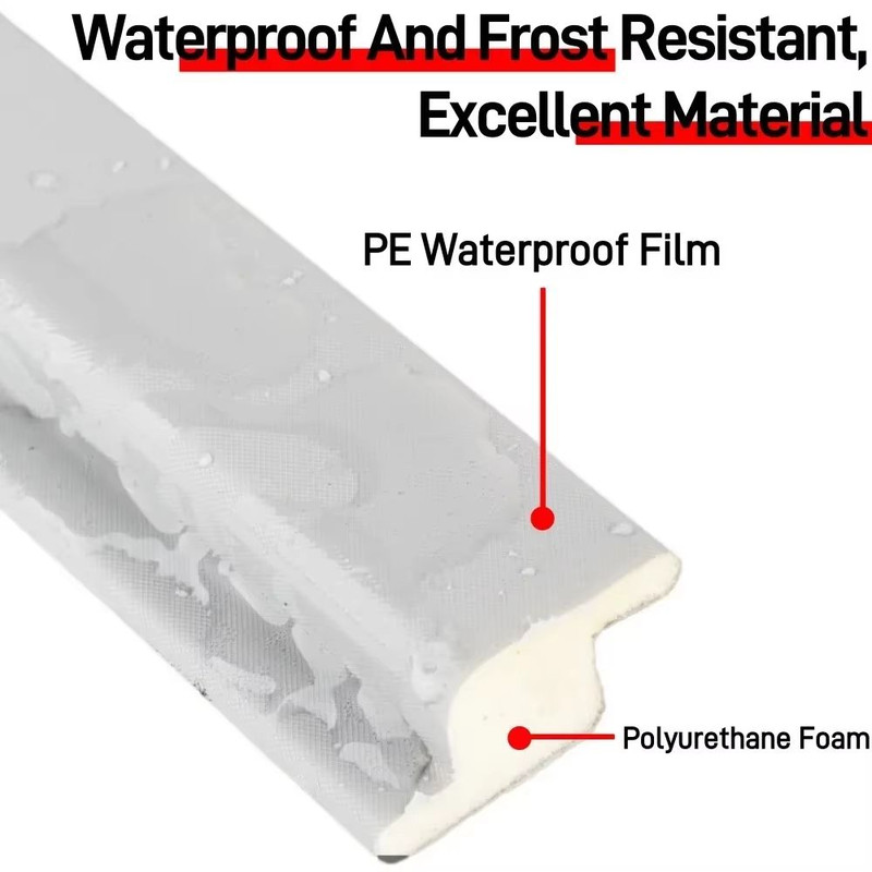 ZProfile Windproof InsectProof Window Seal Strip For Sliding Steel Frames 3