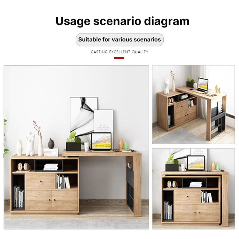 TurnMaster 90 Swivel BenchConnector Hardware Kit Multifunctional FoldAway Table Desk Mount System 2