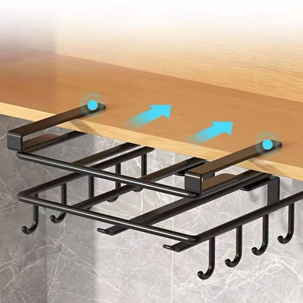 UnderCabinet Basket Storage Shelf Cutting Board Rack For Kitchen Home Organisers 1