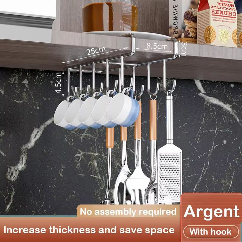 UnderCabinet Basket Storage Shelf Cutting Board Rack For Kitchen Home Organisers 6