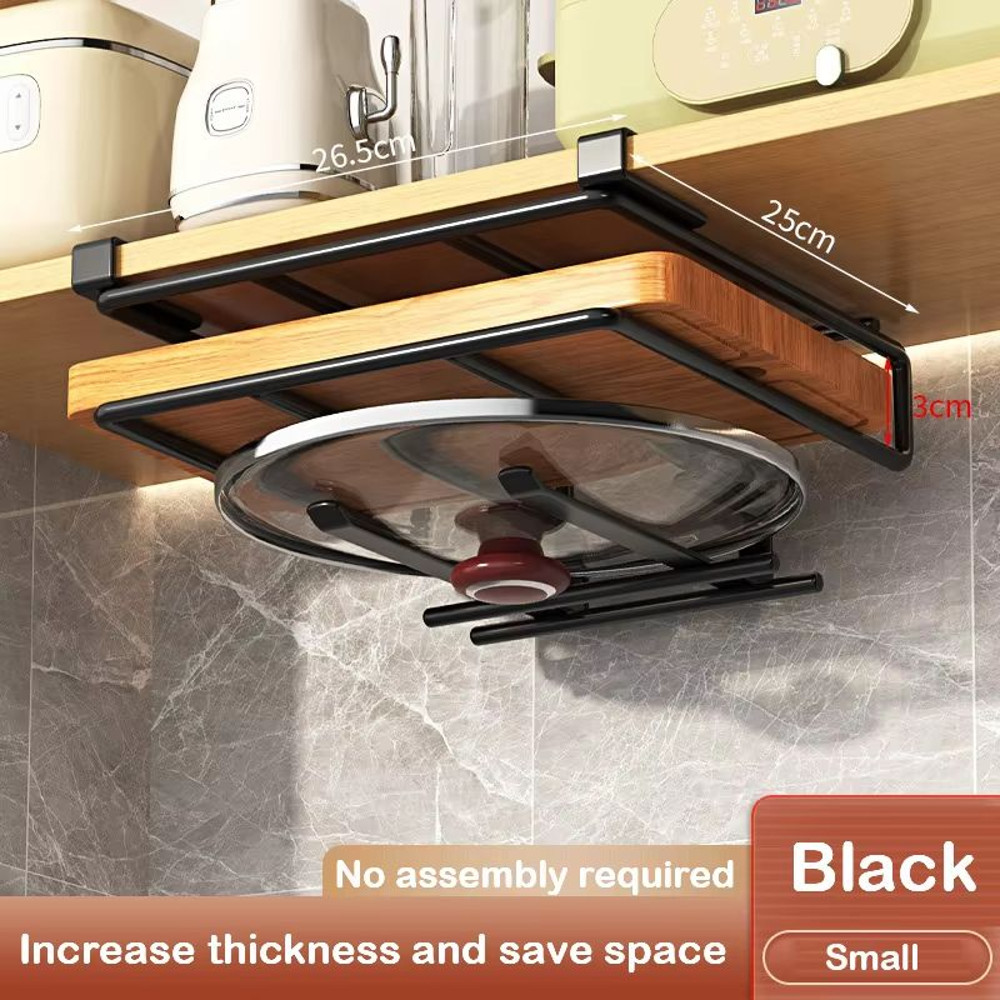 UnderCabinet Basket Storage Shelf Cutting Board Rack For Kitchen Home Organisers 16