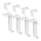 Durable Adhesive Clamp Support Brackets Set For Roller Blinds 4Piece 1