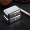 LockSafe Portable Mini Metal Ashtray Compact Car Desktop SmokeProof Holder 10
