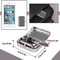 LockSafe Portable Mini Metal Ashtray Compact Car Desktop SmokeProof Holder 5
