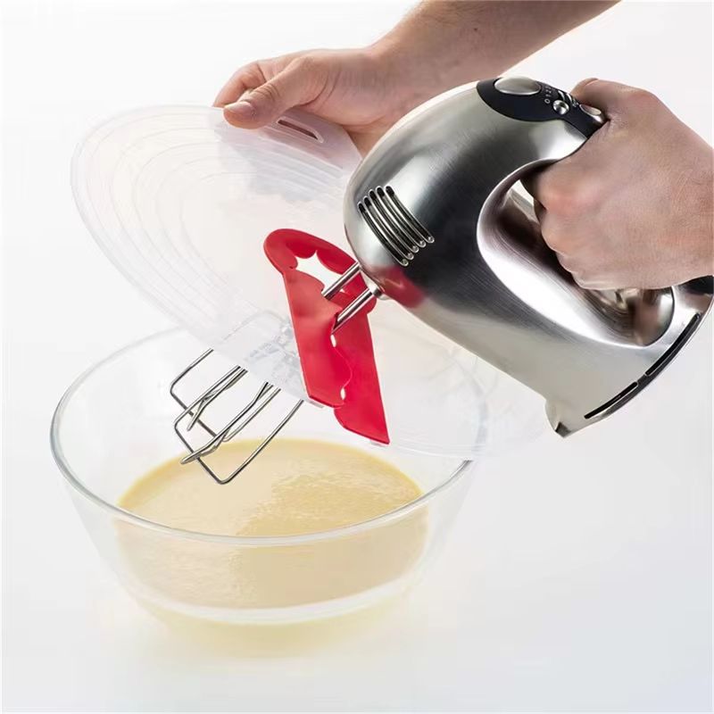 MixMaster Silicone SplashGuard Lid AntiSplash Mixing Bowl Cover For Whisks Mixers 3