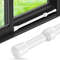 Adjustable Metal Safety Bar For Sliding Windows Doors With RubberTip Lock 0