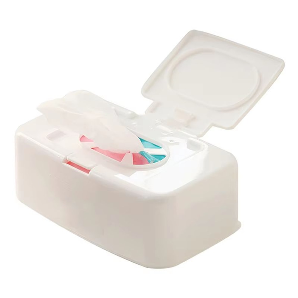 Portable Wet Wipes Dispenser Box With Lid Travel Tissue And Napkin Storage Container 1