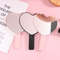 HeartShaped Handheld Eyelash Inspection Mirror Portable Makeup Gadget 3