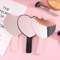 HeartShaped Handheld Eyelash Inspection Mirror Portable Makeup Gadget 4