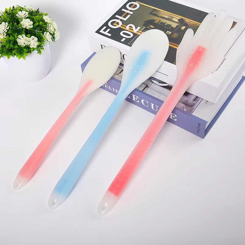 Silicone Meridian Slap Board Gua Sha Massage Stick For Full Body Detox Circulation 1