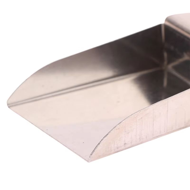 Steel Jewelry Scoop And Shovel Tool With Plate Handle For Pearls Gemstones Diamonds And Beads 5