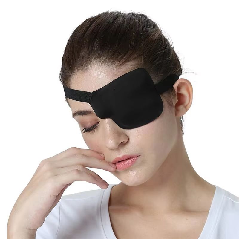 Adjustable Black Single Eyepatch For Adults And Kids Amblyopia Protector Sleeping Eyeshade Pirate P 5