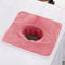 Thickened Beauty SPA Massage Table Face Towel With Hole 35X35 Cm 7