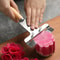 Decorative Fruit And Vegetable Slicer Broach Knife Radish Flower Heart Garnish Tool 0