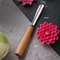 Decorative Fruit And Vegetable Slicer Broach Knife Radish Flower Heart Garnish Tool 8