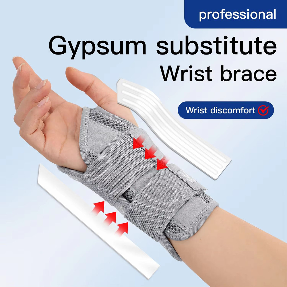 Adjustable Thumb Wrist Support Brace With Dual Straps Relief For Tendonitis And Strain 2