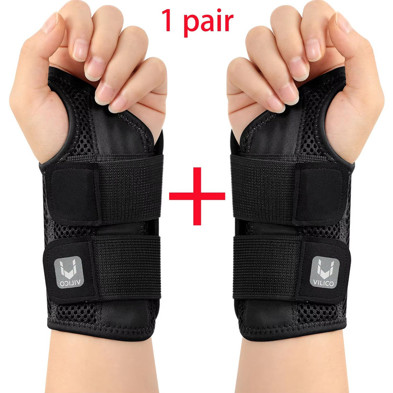 Adjustable Thumb Wrist Support Brace With Dual Straps Relief For Tendonitis And Strain 8