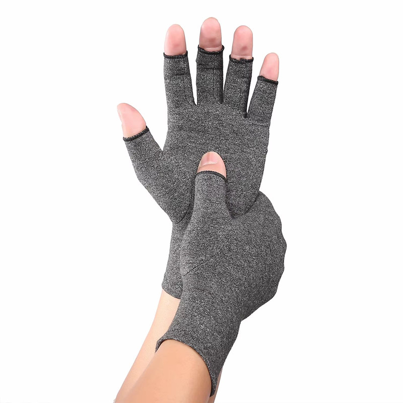 Cotton Compression Arthritis Gloves With Wrist Support 6