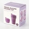 TravelFold 12oz Silicone Collapsible Cup With Lid Reusable Portable Coffee HotDrink Mug 5