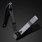 ElegantEdge 7Piece Stainless Steel Nail Set Black Grooming Kit For Fingers Toes 1