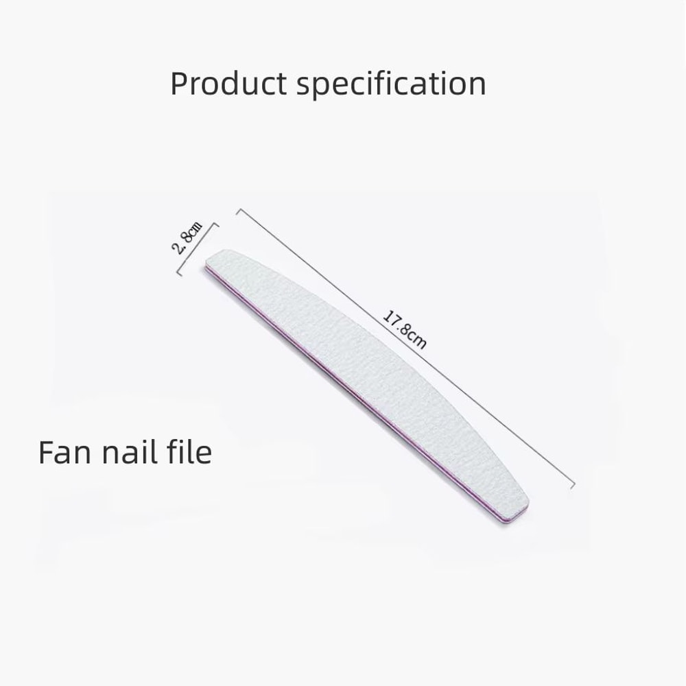 ProStyle DoubleSided Nail Files 100180 Grit Reusable Manicure Set 5