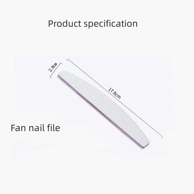 ProStyle DoubleSided Nail Files 100180 Grit Reusable Manicure Set 5