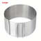 Deluxe Adjustable Stainless Steel Cake Ring Mold Retractable Round Mousse Cake Ring 6