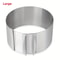 Deluxe Adjustable Stainless Steel Cake Ring Mold Retractable Round Mousse Cake Ring 6