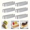Oval Stainless Steel Perforated Tart Ring Set 36Piece Muffin Tart Mold Kit 0