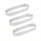 Oval Stainless Steel Perforated Tart Ring Set 36Piece Muffin Tart Mold Kit 6