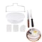 Cake Turntable Set With 2 Frosting Spatulas And 3 Icing Smoothers Baking Kit For Cakes 0