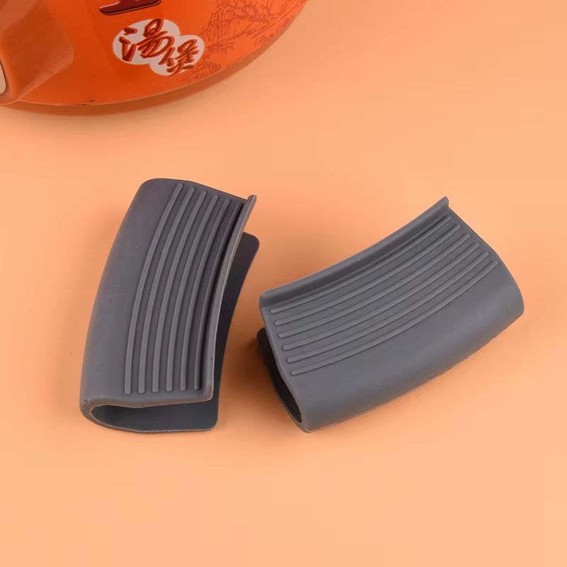 EcoGrip Silicone Pot Pan Handle Sleeve HeatInsulation And NonSlip Pad 6