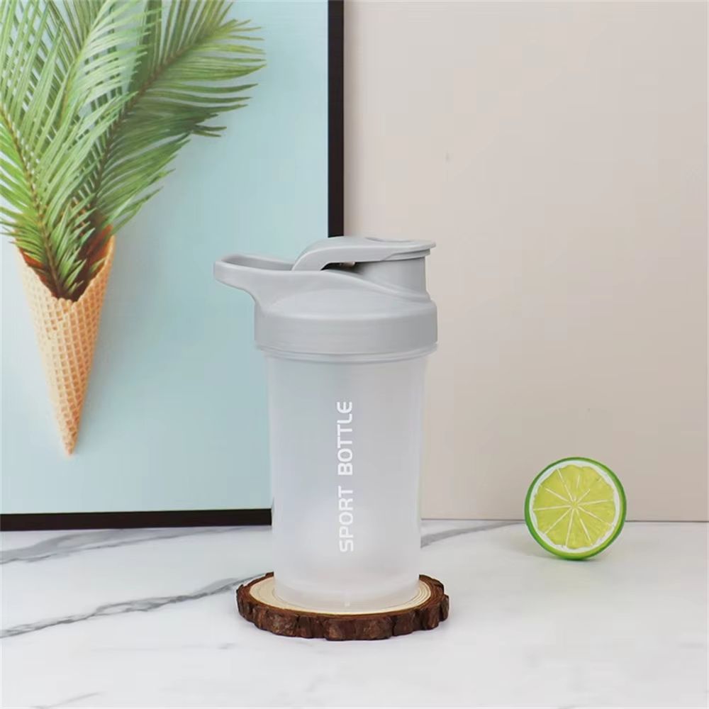 HydraMix 10oz Protein Shaker Bottle With Scale And LeakProof Lid Portable Sport Mixing Cup 9