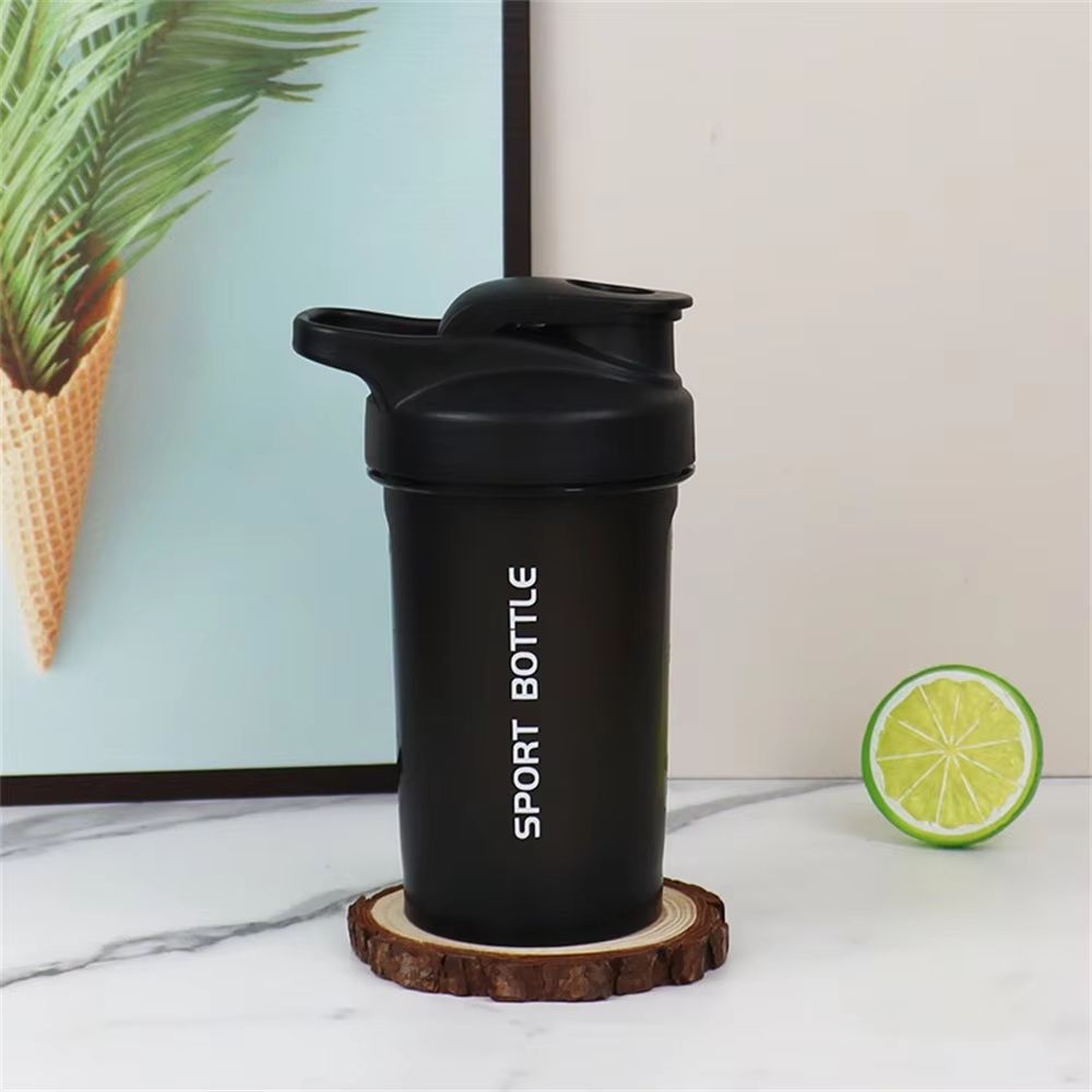 HydraMix 10oz Protein Shaker Bottle With Scale And LeakProof Lid Portable Sport Mixing Cup 3