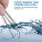 Stainless Steel Reusable Toothpick Set Portable Metal Floss Picks For Clean Teeth Anywhere 3