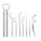 Stainless Steel Reusable Toothpick Set Portable Metal Floss Picks For Clean Teeth Anywhere 5