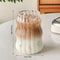 Stripe Clear Glass Cup Set With Handle HeatResistant Tumbler For Iced Coffee Juice Milk Tea 4 Or 3