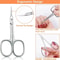 Professional Curved Cuticle Scissors Stainless Steel Dead Skin Remover For Precise Manicure 1