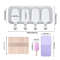 PopCraft Silicone Popsicle Mold Set With 50 Wooden Sticks 3 Piece DIY Molds For Ice Cream Cake Po 4